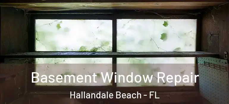  Basement Window Repair Hallandale Beach - FL