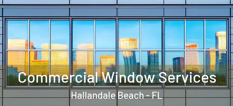  Commercial Window Services Hallandale Beach - FL