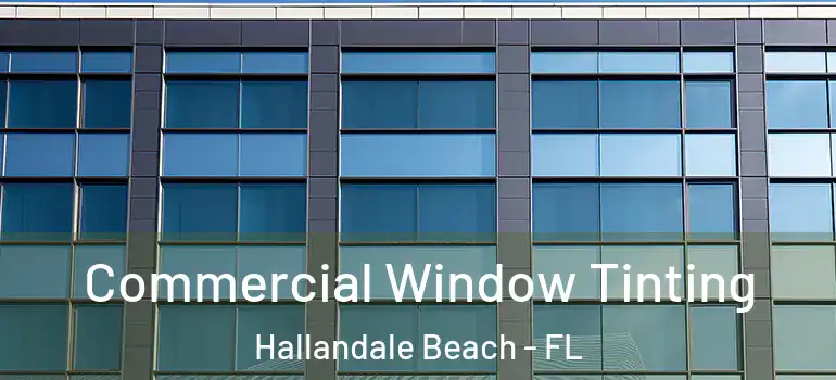  Commercial Window Tinting Hallandale Beach - FL