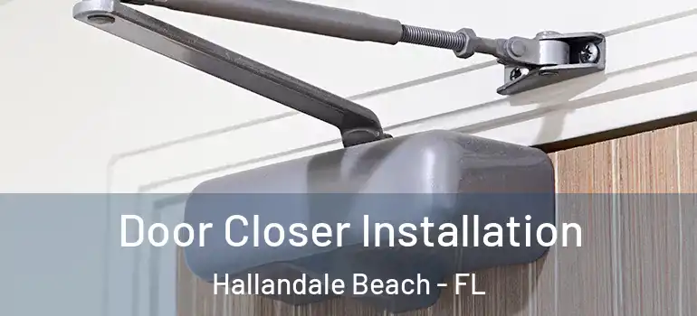  Door Closer Installation Hallandale Beach - FL