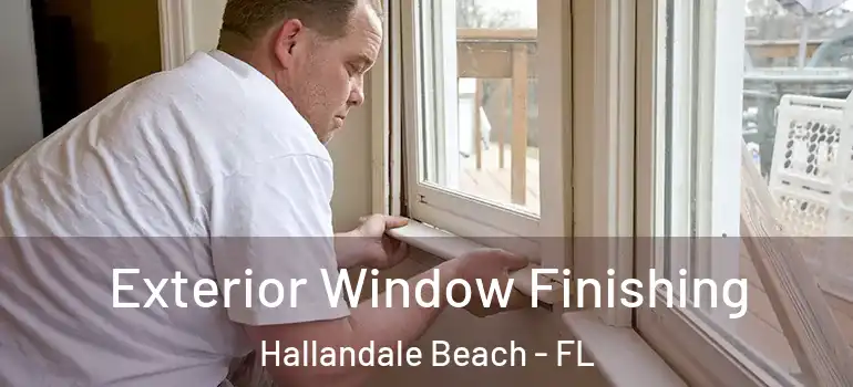  Exterior Window Finishing Hallandale Beach - FL