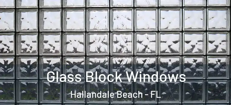  Glass Block Windows Hallandale Beach - FL