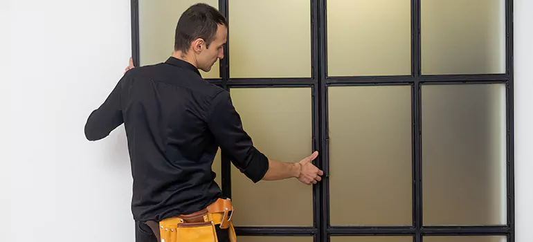 Patio French door installation in Hallandale Beach, FL