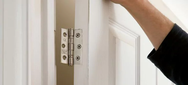 Bathroom Stall Door Hinge Repair in Hallandale Beach, FL