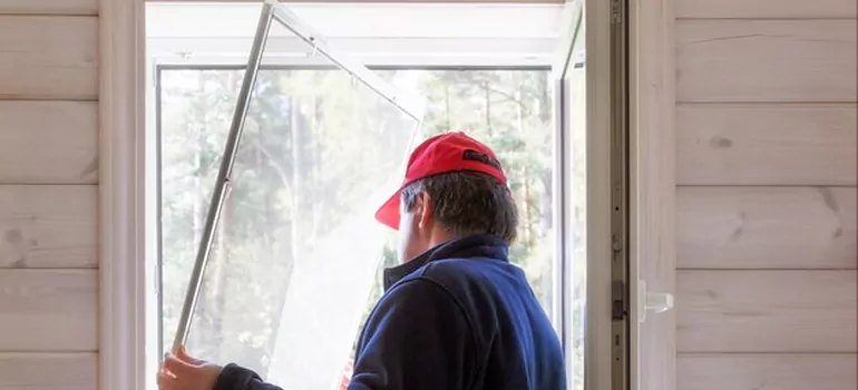 Expandable Window Screen Installation in Hallandale Beach, FL