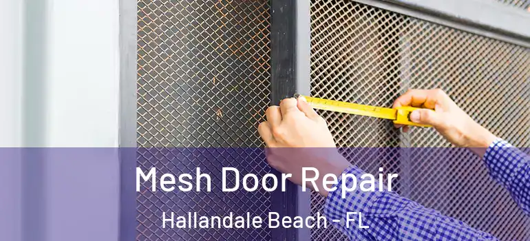  Mesh Door Repair Hallandale Beach - FL