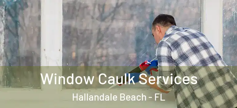  Window Caulk Services Hallandale Beach - FL