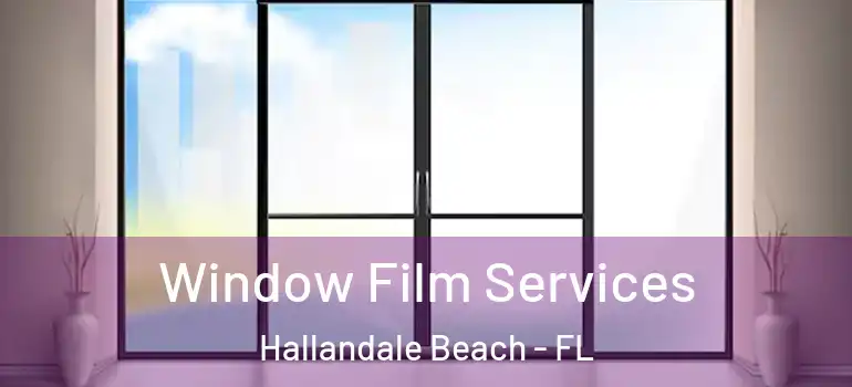  Window Film Services Hallandale Beach - FL