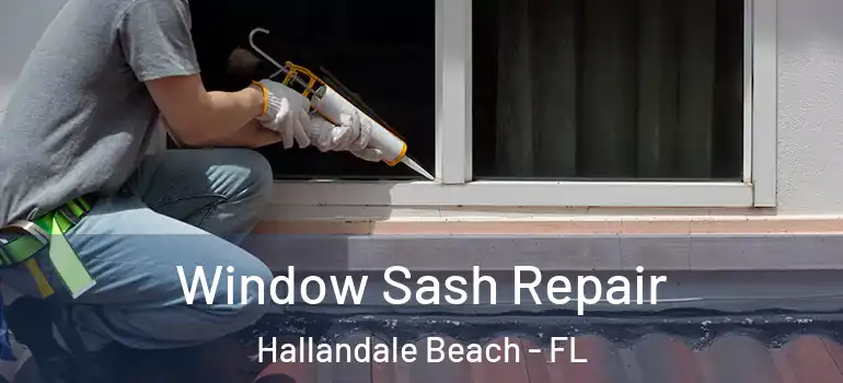  Window Sash Repair Hallandale Beach - FL